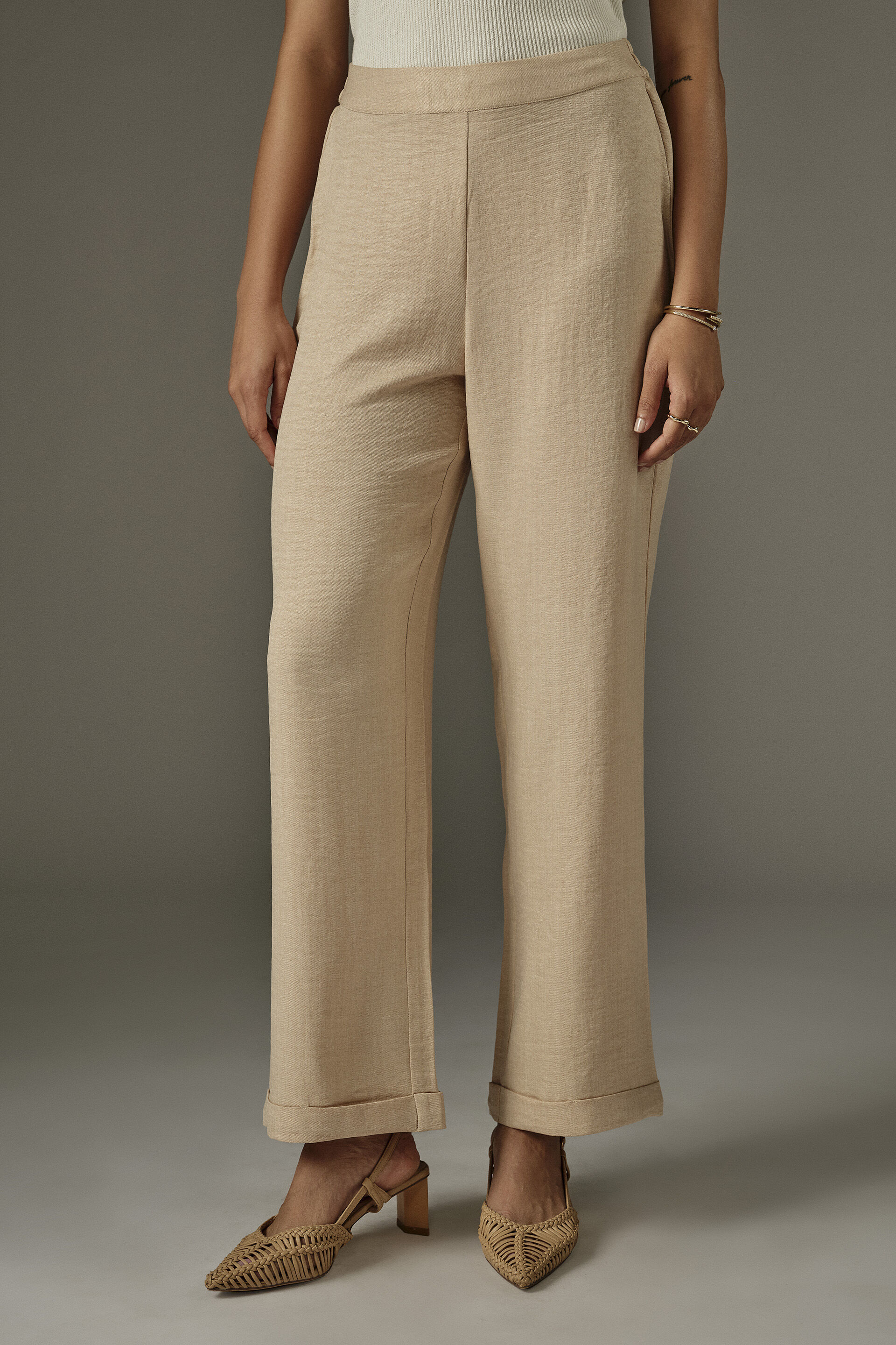 Elin Ecru Pants